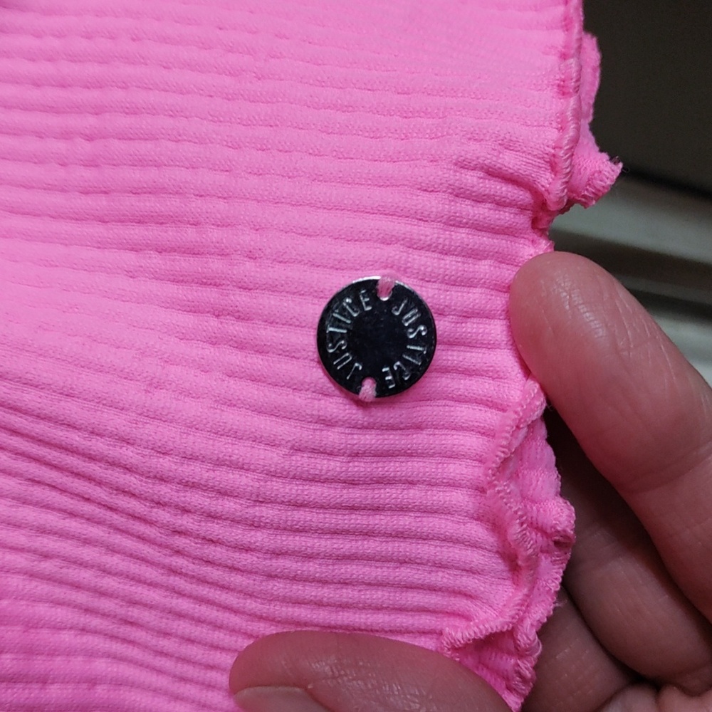 💖 Justice Racer Back Rib Tank - Picture 9 of 9